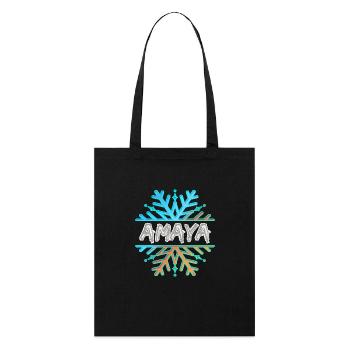 Amaya Amaya - Stanley/Stella Bio-Stoffbeutel - Schwarz - Vorne