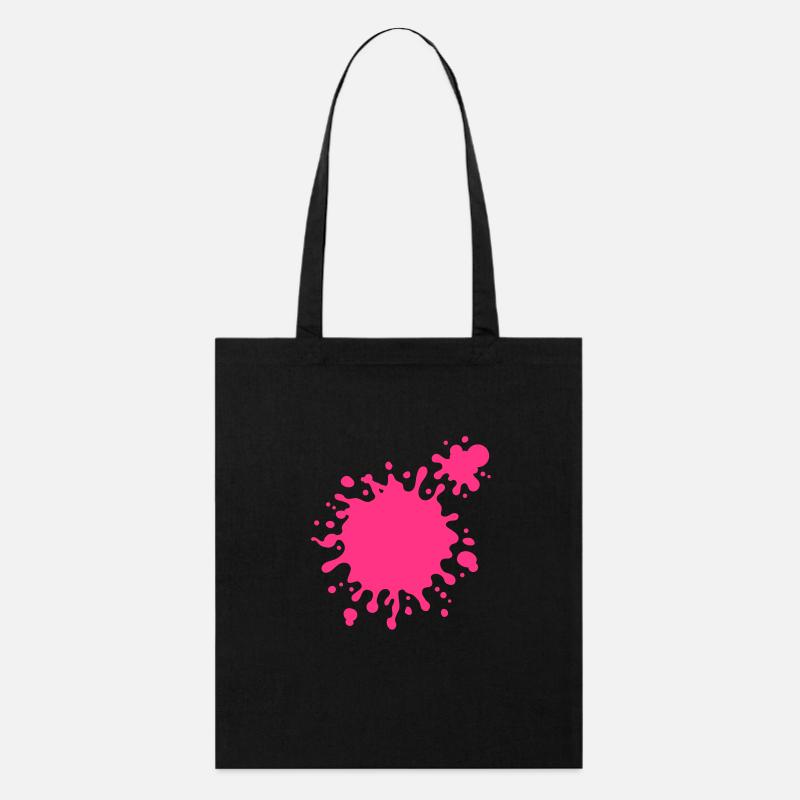 éclaboussure - Tote bag bio Stanley/Stella - noir