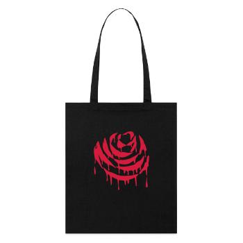 rose - Tote bag bio Stanley/Stella - noir - Devant