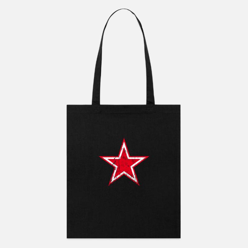 cocarde urss - Tote bag bio Stanley/Stella - noir
