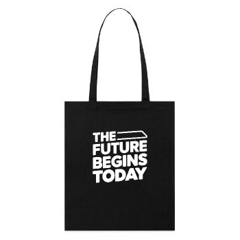 back to school - Stanley/Stella Organic Tote Bag - black - Front