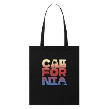 California Pride - Stanley/Stella Organic Tote Bag - black - Front