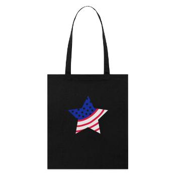 usa_stern - Stanley/Stella Organic Tote Bag - black - Front
