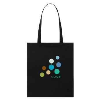 Toutes les couleurs - Bord de mer - Tote bag bio Stanley/Stella - noir - Devant