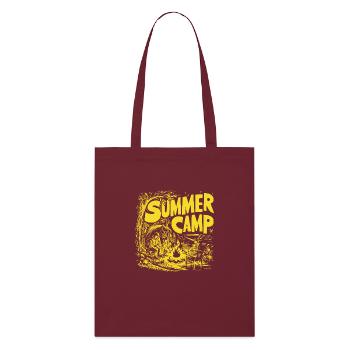 Colonie de vacances - Tote bag bio Stanley/Stella - bordeaux - Devant