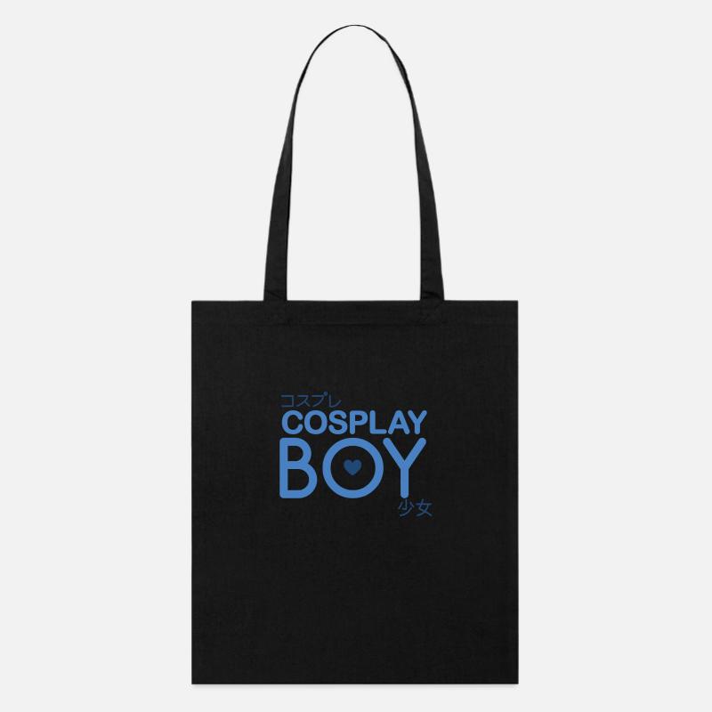 Cosplay Boy Geschenk - Stanley/Stella Bio-Stoffbeutel - Schwarz