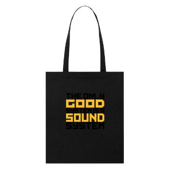 good_sound_2c - Tote bag bio Stanley/Stella - noir - Devant