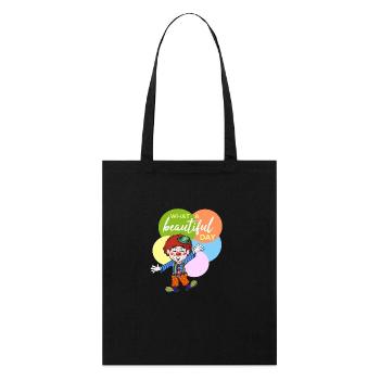 Quelle belle journée - Tote bag bio Stanley/Stella - noir - Devant