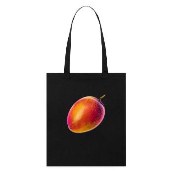 Vaporwave Mango - Stanley/Stella Bio-Stoffbeutel - Schwarz - Vorne