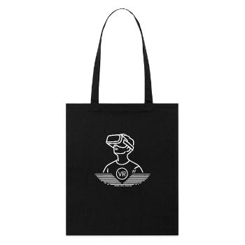 Réalité virtuelle – VR Gaming Adventure - Tote bag bio Stanley/Stella - noir - Devant