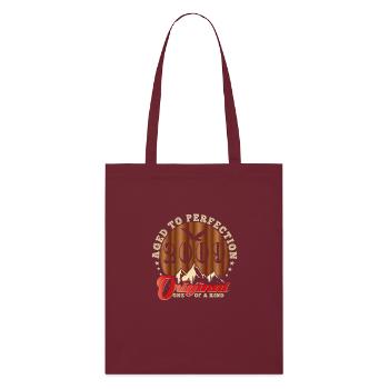 Iconic 2009 Anniversary - Stanley/Stella Organic Tote Bag - burgundy - Front