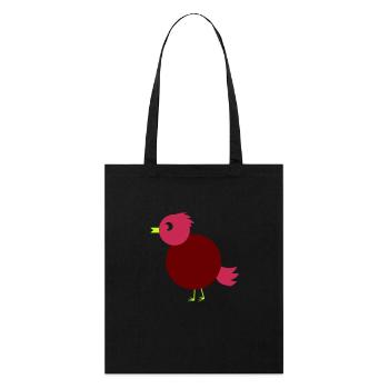 Oiseau Vogel - Tote bag bio Stanley/Stella - noir - Devant