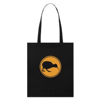 Kiwi - Neuseeland - Nouvelle-Zélande - Maori - Aotearoa - Tote bag bio Stanley/Stella - noir - Devant