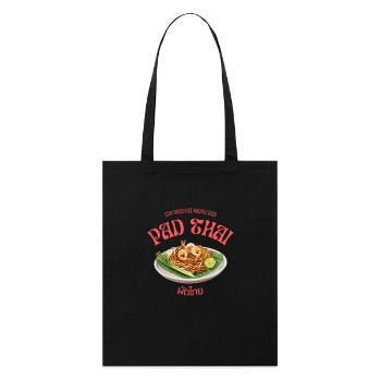 Pad thaï - Tote bag bio Stanley/Stella - noir - Devant