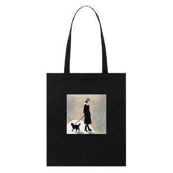 Amitié - Tote bag bio Stanley/Stella - noir - Devant