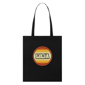 First name Lilja - Stanley/Stella Organic Tote Bag - black - Front
