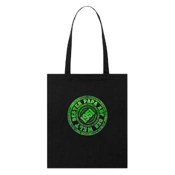 Born in 1951 - Stanley/Stella Organic Tote Bag - black - Front