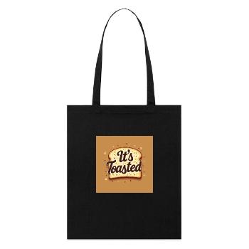 Toast - Stanley/Stella Organic Tote Bag - black - Front