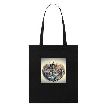 Berlin City - Tote bag bio Stanley/Stella - noir - Devant