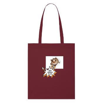 Ne me baigne pas chat - Tote bag bio Stanley/Stella - bordeaux - Devant