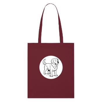 Retriever - Stanley/Stella Organic Tote Bag - burgundy - Front