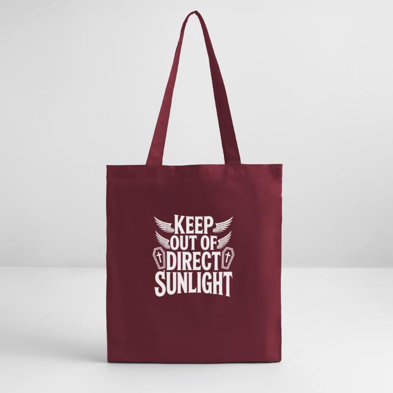 Tenir à l’abri de la lumière directe du soleil ! Vampire Goth Emo Tote bag bio Stanley/Stella