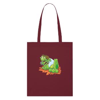 Pétanque - Tote bag bio Stanley/Stella - bordeaux - Devant
