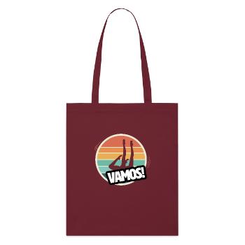 Vamos natation synchronisée rétro - Tote bag bio Stanley/Stella - bordeaux - Devant
