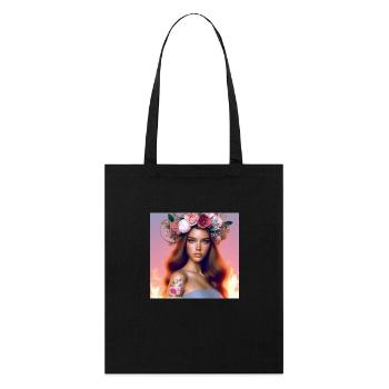 Beautiful. - Stanley/Stella Organic Tote Bag - black - Front