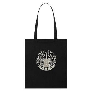Geschenk für Adrien - Stanley/Stella Bio-Stoffbeutel - Schwarz - Vorne