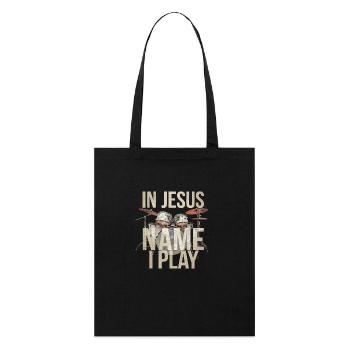 Dynamics in worship - Stanley/Stella Organic Tote Bag - black - Front