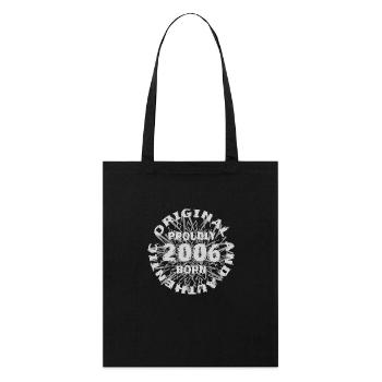 Collègue 2006 - Tote bag bio Stanley/Stella - noir - Devant