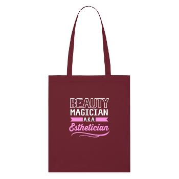 Esthéticien - Tote bag bio Stanley/Stella - bordeaux - Devant