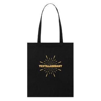 Textile laboratory assistant as a job - Stanley/Stella Organic Tote Bag - black - Front