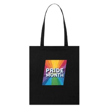 LGBTQ Pride Month - Stanley/Stella Bio-Stoffbeutel - Schwarz - Vorne