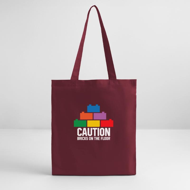 Constructeur de briques Bâtiment en briques Maître constructeur Tote bag bio Stanley/Stella