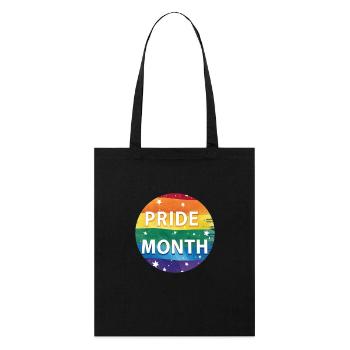 LGBTQ Pride Month - Stanley/Stella Bio-Stoffbeutel - Schwarz - Vorne