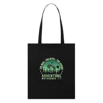 2019 Anniversaire né en 2019 Rétro Vintage - Tote bag bio Stanley/Stella - noir - Devant