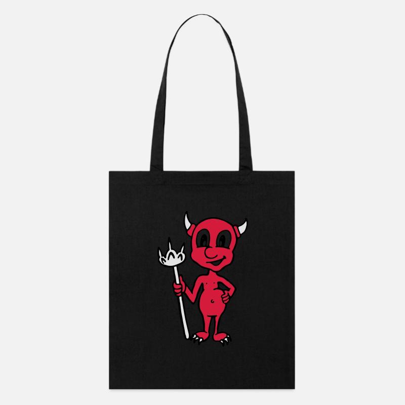 Little Devil - Stanley/Stella Organic Tote Bag - black
