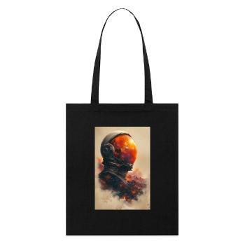Lost in Space - Stanley/Stella Organic Tote Bag - black - Front