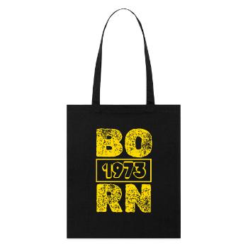 1973 - Stanley/Stella Organic Tote Bag - black - Front