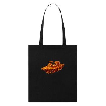 Autumn boat trip: motorboat in the sea of foliage - Stanley/Stella Organic Tote Bag - black - Front