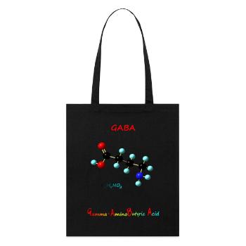 GABA - Rosie Aldrich - Stanley/Stella Bio-Stoffbeutel - Schwarz - Vorne