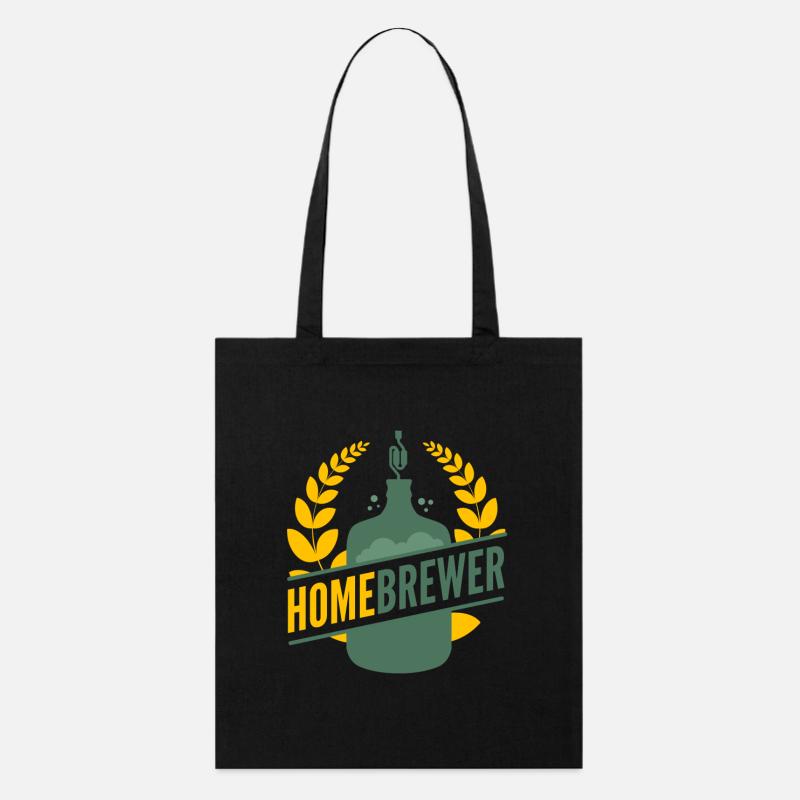 brassage maison - Tote bag bio Stanley/Stella - noir