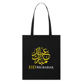Islam Eid Mubarak - Tote bag bio Stanley/Stella - noir - Devant