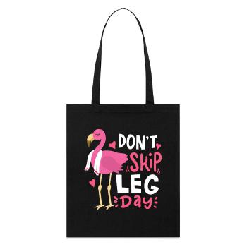 Legday Fitness Bodybuilding Leg Workout - Stanley/Stella Organic Tote Bag - black - Front