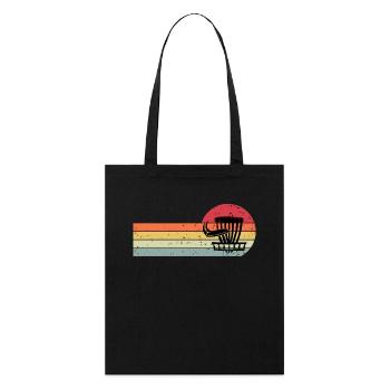 Disc Golf - Tote bag bio Stanley/Stella - noir - Devant