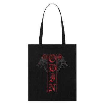 Wotansknoten Wolf Odin Geri Freki Loups Vegvisir - Tote bag bio Stanley/Stella - noir - Devant