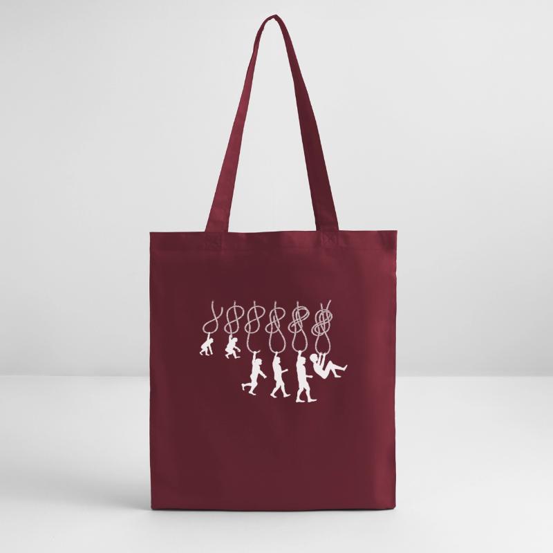 Evolution Climbing Climbing Knot Eighth Knot Stanley/Stella Organic Tote Bag