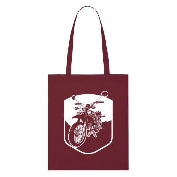 Enduro - Tote bag bio Stanley/Stella - bordeaux - Devant